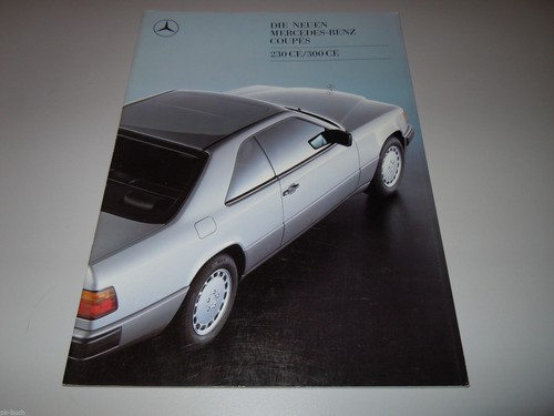 Prospekt mercedes benz c124 - mercedes-benz,