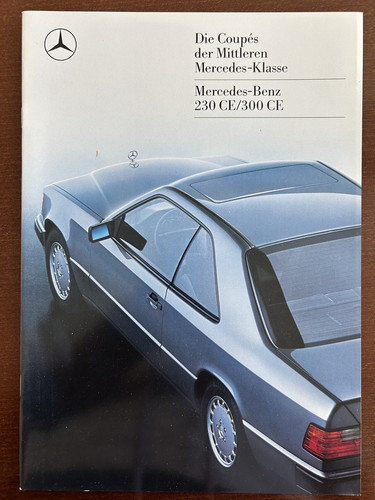 Broschüre die coupés der - broschüre–"die,