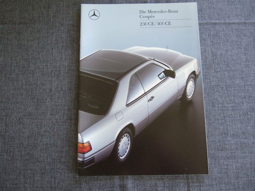 Mercedes prospekt 230ce - prospekt,