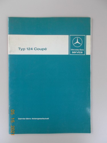 Werkstatthandbuch mercedes - werkstatthandbuch, w